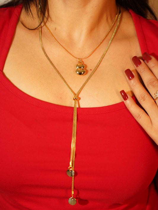 Serpentine Drop Pendant