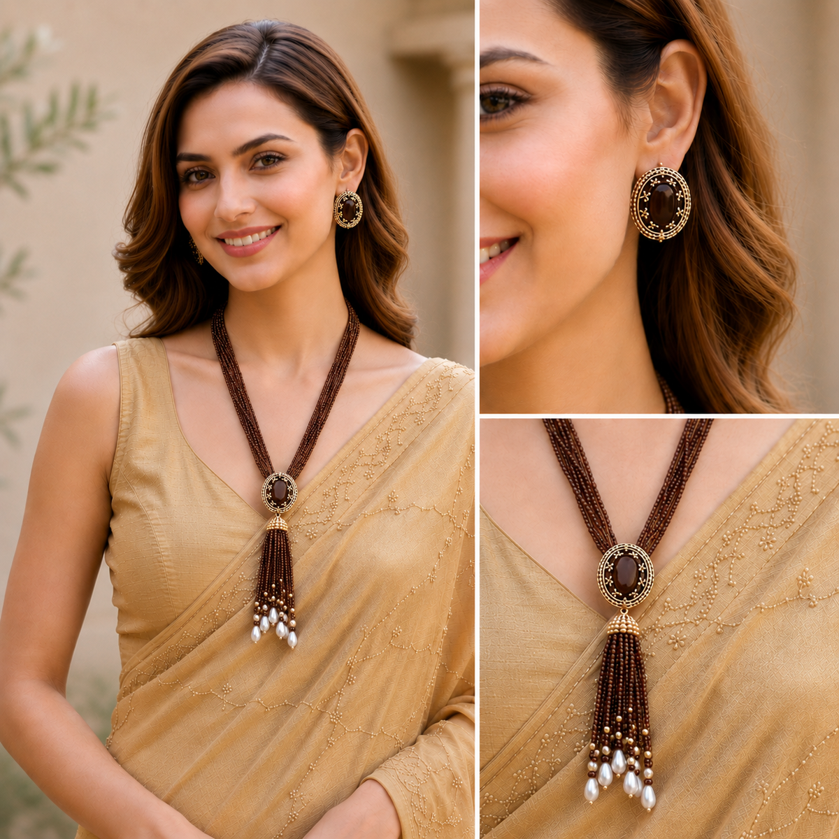 Ruby Riwaayat Necklace Set