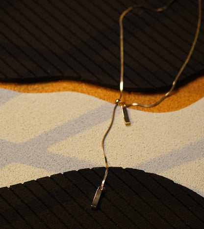 The Liquid Gold Bar Pendant