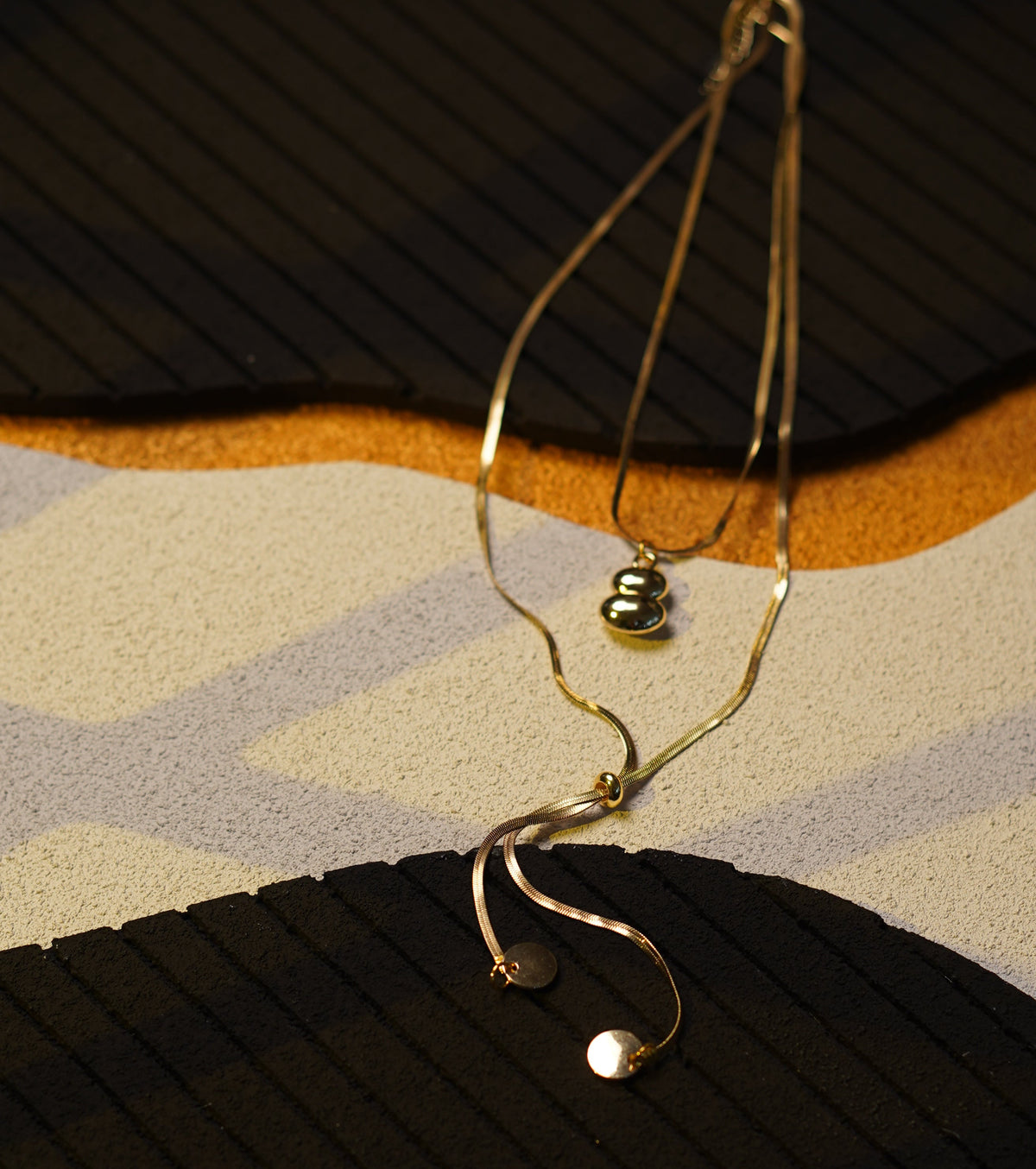 Serpentine Drop Pendant