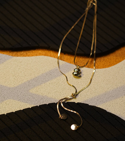 Serpentine Drop Pendant