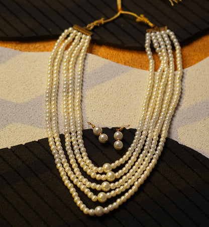 Rajsi Pearl Necklace Set