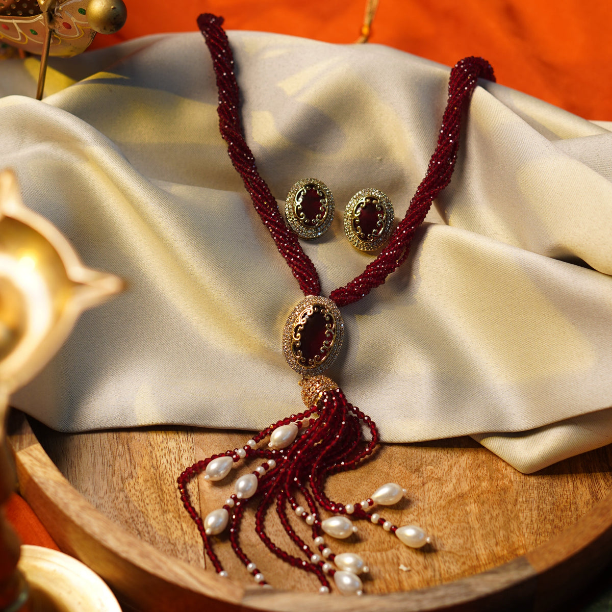 Laal Virasat Necklace Set