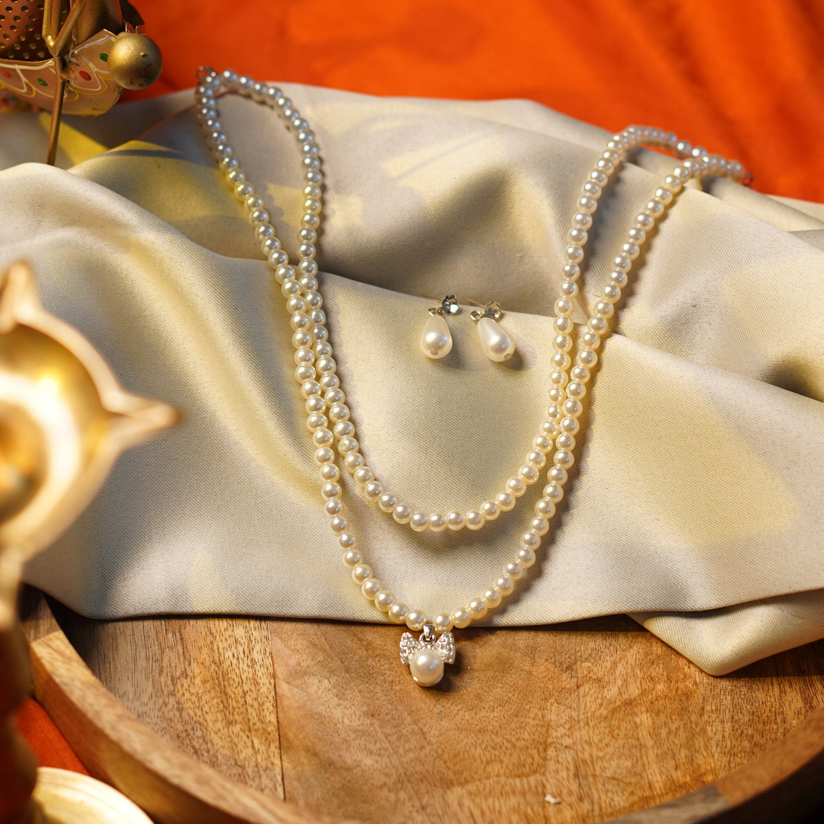 Meher Pearl Necklace Set