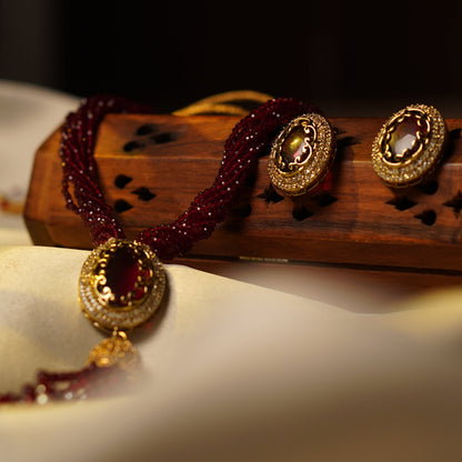 Laal Virasat Necklace Set
