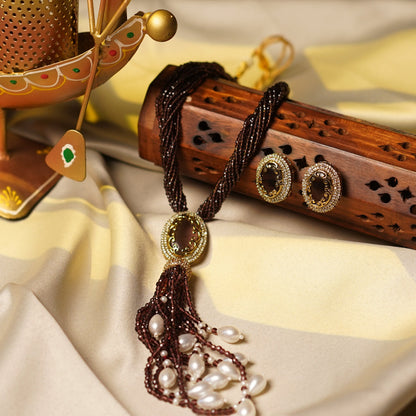 Ruby Riwaayat Necklace Set