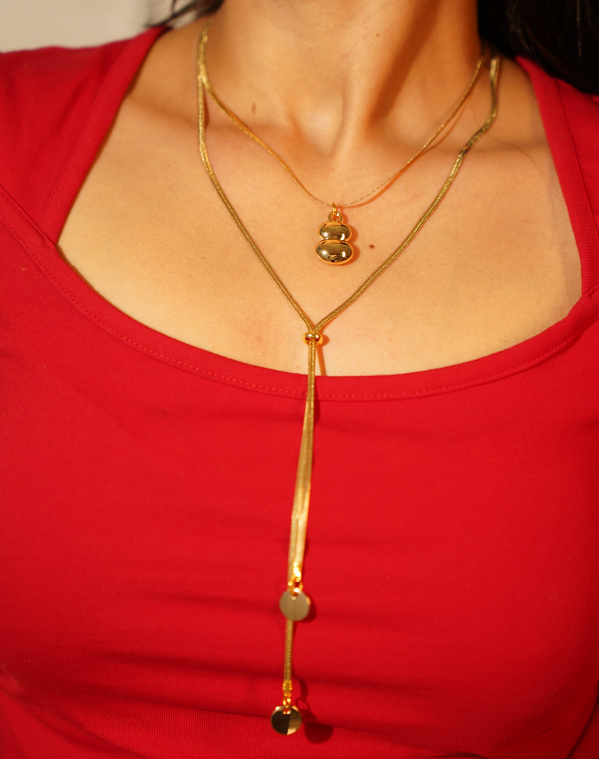 Serpentine Drop Pendant