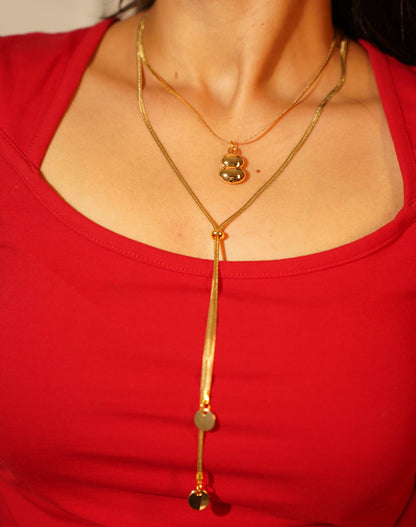 Serpentine Drop Pendant