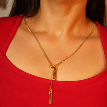 The Liquid Gold Bar Pendant